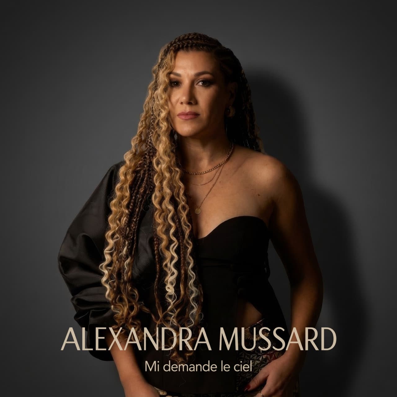 Pochette du single Mi demande le ciel d'Alexandra Mussard